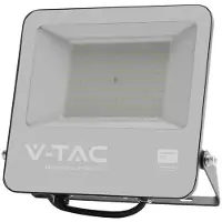 V-TAC LED Außenwandstrahler Flutlicht Außenbereich IP65 Schwarz verstellbar L 25,35 cm