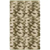 Heckett & Lane Badematte Brenda Army Green-70 x 120 cm