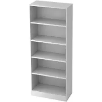 Hjh OFFICE PRO SIGNA B 6000 - Weiß 5 OH Regal 80 cm