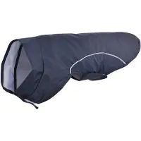 vidaXL Hunde Regenmantel mit Reflexstreifen Polyester Marineblau XS