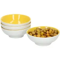 Ritzenhoff & Breker 4er Set Schale 8cm flach Gelb Doppio - Ritzenhoff 64285