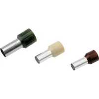 Cimco 187231 Aderendhülse 10 mm² Teilisoliert 100 St.