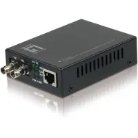 LevelOne FVT-2002 - Medienkonverter - 100Mb LAN - 10Base-T, 100Base-FX, 100Base-TX - RJ-45 / ST multi-mode - bis zu 2 km