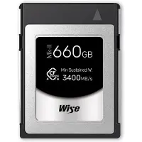 Wise CFexpress 4.0 Type B Pro 660GB 3400MB/s Mk-II