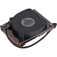 Dynatron N12 Intel CPU Kuehler 1U LGA4189-4-5 P4-P5 od P+ Kuehlkoerper Kupfer mit Vapour Chamber aktiv mit PW