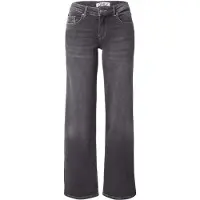 ONLY Straight-Jeans "ONLJUDY-O LW WIDE LEG DNM TAI850 NOOS" in dunkler Waschung, gerade Form, niedrige Leibhöhe