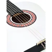 Dimavery AC-303 Klassikgitarre, weiss
