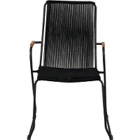 Venture Home Venture Design Gartenstühle Bois Schwarz