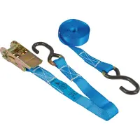 Kerbl Zurrgurt, zweitlg., 4 mtr. mit Ratsche, m. PVC S-Haken, 800kg