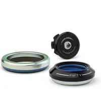 Cane Creek 50 Tapered Steuersatz, 1 1/8"-1.5", IS41/28.6/H9 | IS52/40/H1, black