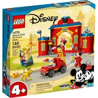 LEGO Disney Mickys Feuerwehrstation und Feuerwehrauto - 10776 NEU! Teile 144x