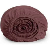 Yumeko Spannbettlaken Jersey Baumwolle 160x200 Rosa - Eco, Bio & Fairtrade