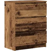 vidaXL Sideboard Altholz-Optik 60x35x76 cm Holzwerkstoff