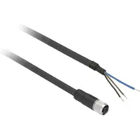 Schneider Electric Female connector M8 straight 3-pin 10m PUR cable (XZCP0566L10)