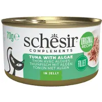 Schesir Thunfisch mit Algen (Gelee) Nassfutter Katze (Dose)