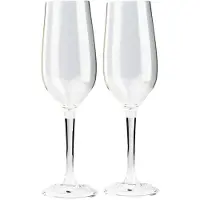GSI Set Stapelbare Champagnerflöten 2 Einheiten