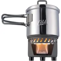 Esbit Trockenbrennstoff Kochset 0.585 L Edelstahl