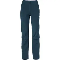 Vaude Damen Reißverschluss-Hose Farley Stretch Capri III