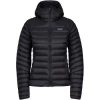 Patagonia Pullover Women Down Sweater Hoody Black-XL