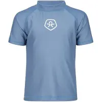 Color Kids - Kid's T-Shirt Solid - Lycra Gr 92 blau
