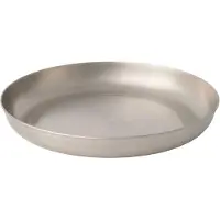 Sea to Summit - Detour Stainless Steel Plate - Teller Gr Medium grau
