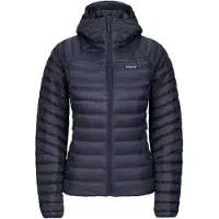 Patagonia - Stepp- Und Daundenjacken - W's Down Sweater Hoody Smolder Blue für Damen - Größe L - Navy blau