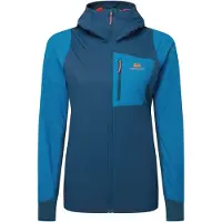 Mountain Equipment Switch Pro Damen Isolationsjacke blau Größe L Bergsport Wasserabweisend DWR Imprägnierung