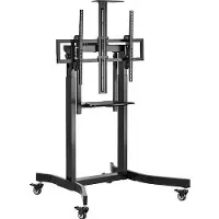Dacomex Motorized large TV cart S100-800W-M with tilt