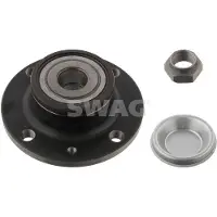 SWAG Radlagersatz Hinten Links Hinten Rechts passend für PEUGEOT 206 Schrägheck (2A/C) Schrägkugellager 129mm 62 93 1185