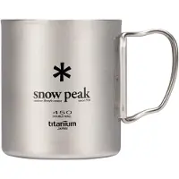 Snow Peak Tasse Titanium Double Wall 450 ml