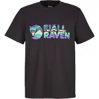Fjällräven Multicolor Logo T-shirt M black (550) M