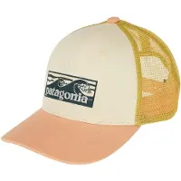 Patagonia Kappe Patagonia Trucker Hat Kinder Boardshort Logo Tones: Buttercup Yellow
