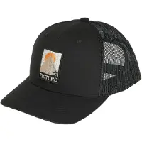Picture Organic Clothing Kuldo Trucker Cap black - Größe One size SB0268