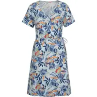 Sherpa Women's Neha Faux Wrap Dress Sommer