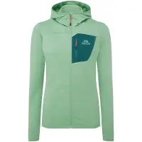 Mountain Equipment Lumiko Hooded Womens Jacket lichen green/deep teal - Größe 14 UK Damen 005368