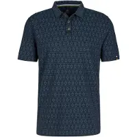 Sherpa Herren Bali Polohemd - XXL - RATHEE BLUE PRAYER WHEEL