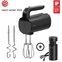Zwilling 1030455, Handmixer, Schwarz, BLDC, Acrylnitril-Butadien-Styrol (ABS), 250 W, 12 V