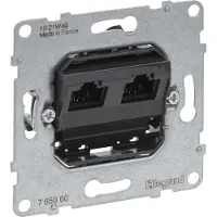 Legrand SEANO Datendose 2xRJ45, Einsatz, Kat. 6, UTP, ungeschirmt, 765060