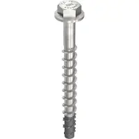 Heco MULTI-MONTI-plus SS - Edelstahl A4 - 12x120 - Sechskantkopf mit angepresster Scheibe - SW 15
