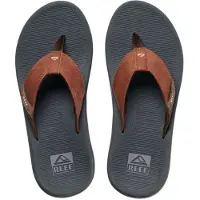 Reef Flip Flops Santa Ana Men Grey Tan-Schuhgröße 44