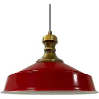 Bamyum Asletl-Knob Hängelampe Industrie Pendelleuchte, 41 cm Lampenschirme, Moderne Metall Kücheninsel Leuchten, E27 Pendelleuchte für Wohnzimmer Esszimmer