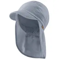 Sterntaler Schirmmütze mit Nackenschutz Struktur graublau 1522510_318