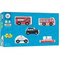 Bigjigs Wooden City Vehicles - 5 Teile