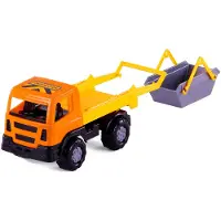 Cavallino Toys Baucontainer-Lkw, 21 cm