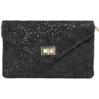 Samantha Look Abendtasche echt Leder, Made in Italy