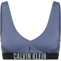 Calvin Klein INTENSE POWER RIB Bikini Oberteil in grau, Größe L