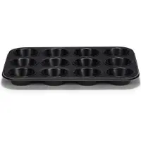 Patisse Muffin-Form 35 cm Stahl schwarz