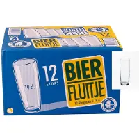 Mammoet Bierglas Budgetline Fluitje 19 cl 12 Stück