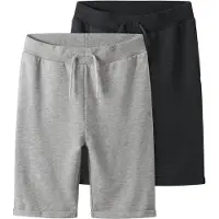 TWO SOON Shorts in Grey Melange | Gr.: 140
