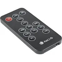 NGS SKY CHARM, Heim-Audio-Mikrosystem, Weiß, 50 W, FM, LED, Rot